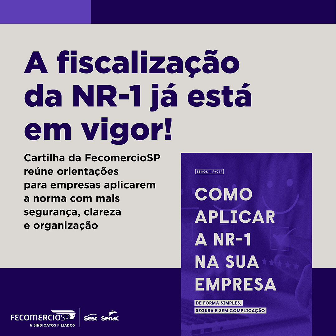 NR-1 sem complicação: cartilha ajuda a aplicar norma com segurança!