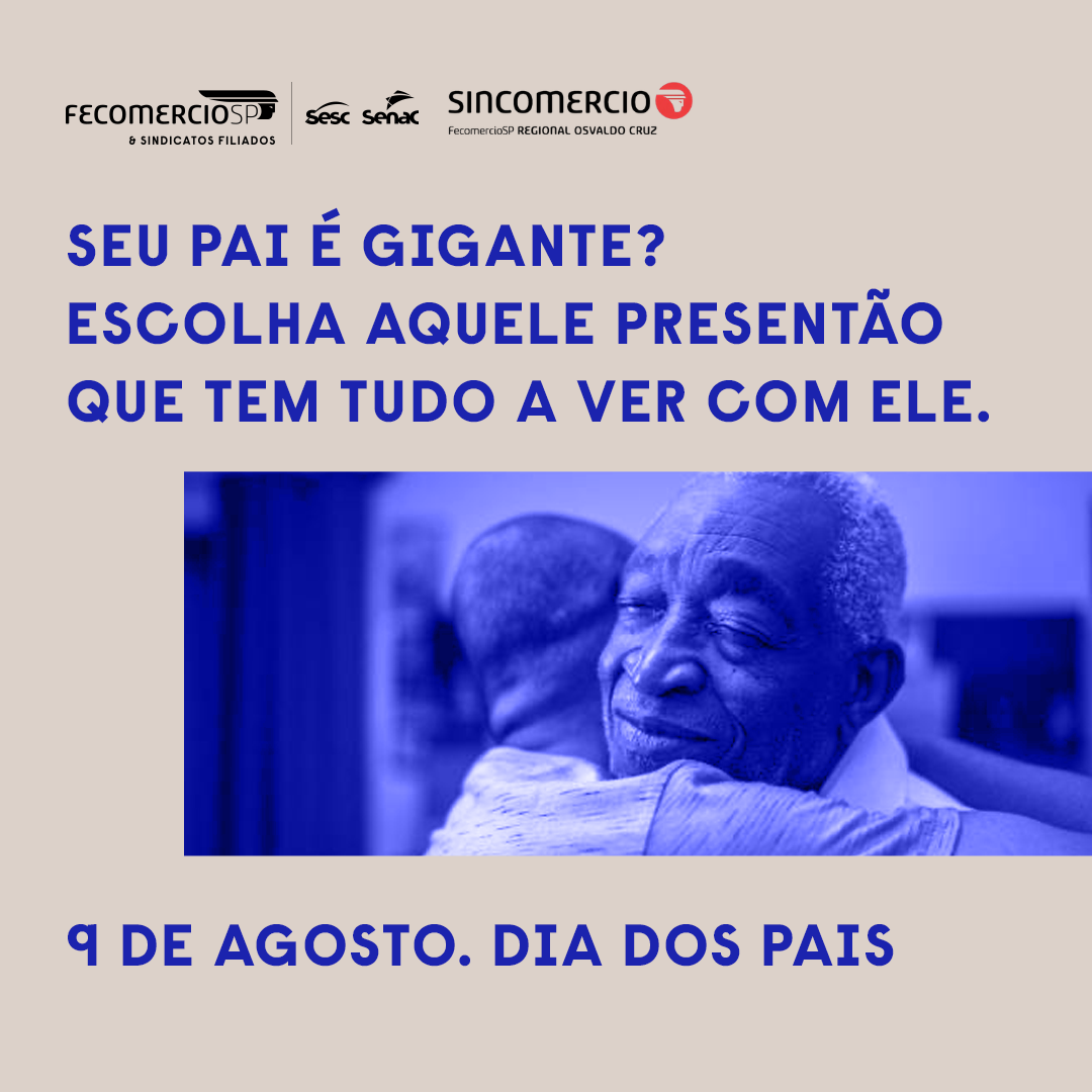 Feliz dia dos Pais da nossa cidade!