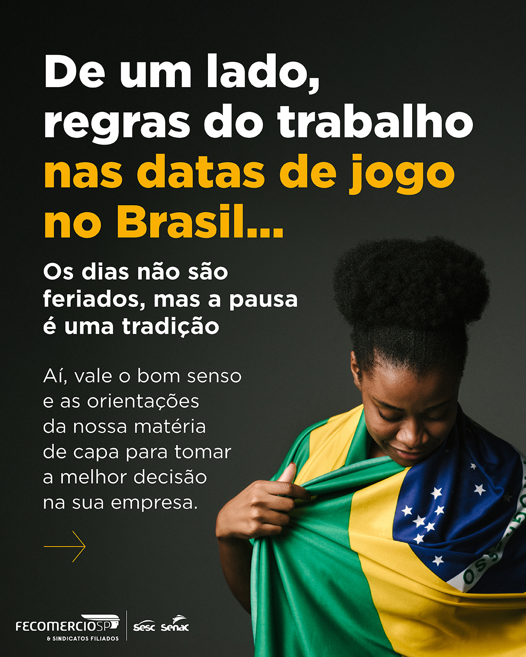 Copa do Mundo: as empresas são obrigadas a dispensar os funcionários em dia de jogo?