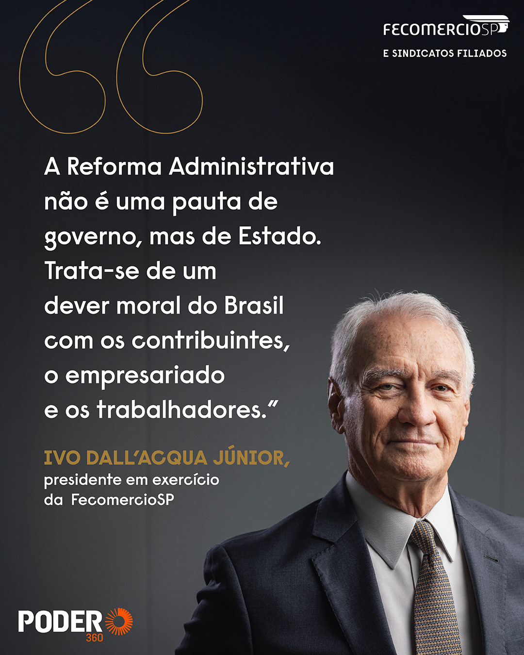 Reforma Administrativa é um dever moral!