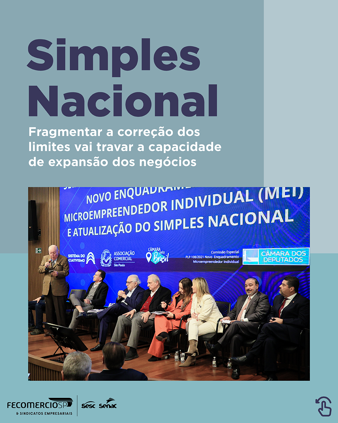 Fragmentar a atualização do Simples Nacional é o verdadeiro risco fiscal